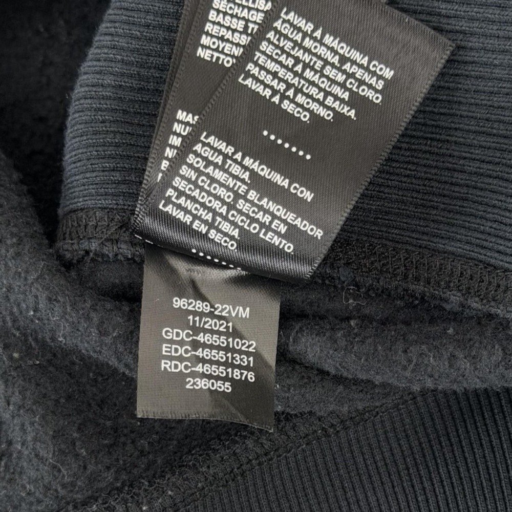 Harley-Davidson Sweatshirt‎ Mens 3XL Black Chenille Logo Crewneck Fleece - Picture 7 of 8